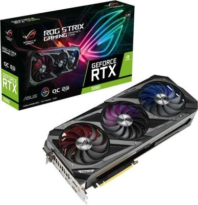 Видеокарта ASUS NVIDIA nVidia GeForce RTX 3080 OC 12Gb DDR6X PCI-E 2HDMI, 3DP LHR