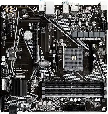 Материнская плата mATX LGAAM4 GIGABYTE A520M DS3H V2