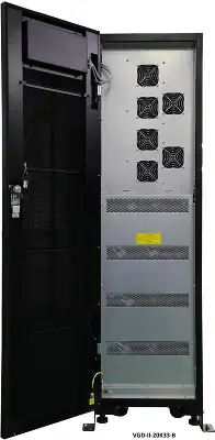 ИБП Powercom Vanguard-II-33 VGD-II-20K33, 200000VA, 18000W, клеммная колодка, черный