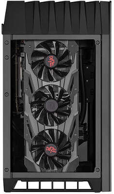 Корпус SilverStone LD03-AF, черный, mini-ITX, Без БП (SST-LD03B-AF)
