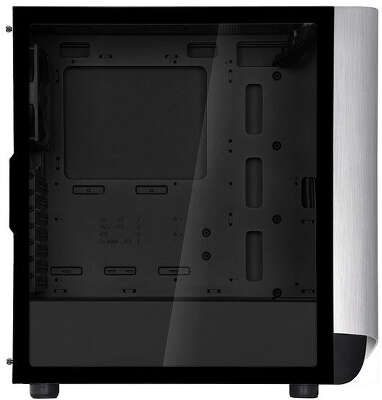 Корпус SilverStone SETA A1, черный/серебристый, ATX, Без БП (SST-SEA1SB-G)