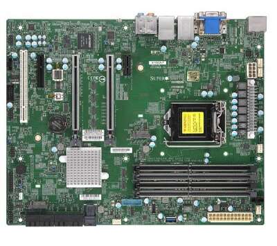 Supermicro MBD-X11SCA-F-B Серверная материнская плата C246 S1151 ATX 