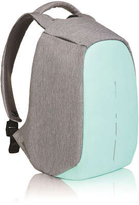 Рюкзак для ноутбука до 14" XD Design Bobby Compact, серый/бирюзовый [P705.537]