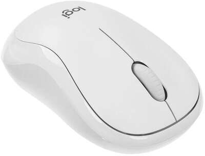 910-007120/910-007123 Мышь беспроводная Logitech M240 Silent Off White Bluetooth (оптическая, 400-4000dpi, бесшумная)
