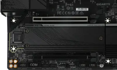 Материнская плата Gigabyte B650M AORUS ELITE Socket AM5 AMD B650 mATX AC`97 8ch(7.1) 2.5Gg RAID+HDMI+DP