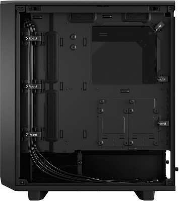 Fractal Design Case Meshify 2 Compact Black, Dark Tempered Glass Fractal Design FD-C-MES2C-02