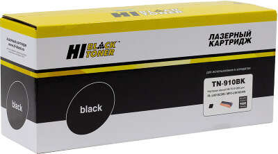 Тонер-картридж Hi-Black (HB-TN-910BK) для Brother HL-L9310CDW/MFC L9570CDW, Bk, 9K