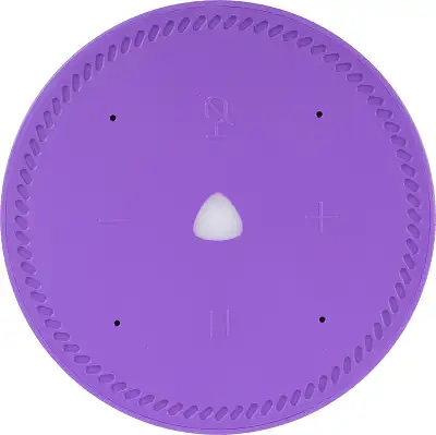 Умная колонка Yandex Станция Лайт Алиса фиолетовый 5W 1.0 BT 10м (YNDX-00025P)
