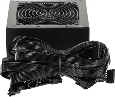Блок питания Aerocool ATX 600W KCAS PLUS 600 80+ bronze 24pin APFC 120mm fan 7xSATA RTL