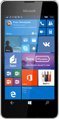 Смартфон Microsoft Lumia 550, White