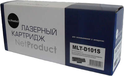 Картридж NetProduct (N-MLT-D101S) для Samsung ML-2160/2162/2165/2166W/SCX3400, 1,5K