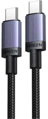 Кабель Ugreen L532 (65906) USB-C to USB-C PD Fast Charging Cable 240W Max. Длина: 0,5м. Цвет: серый космос