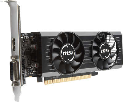 Видеокарта MSI AMD Radeon RX 550 4GT LP OC 4Gb DDR5 PCI-E DVI, HDMI