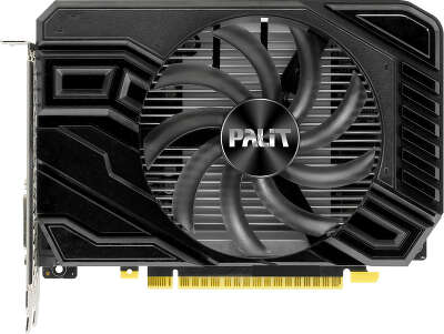 Видеокарта Palit nVidia GeForce GTX1650 StormX OC D6 4Gb GDDR6 PCI-E DVI, HDMI, DP