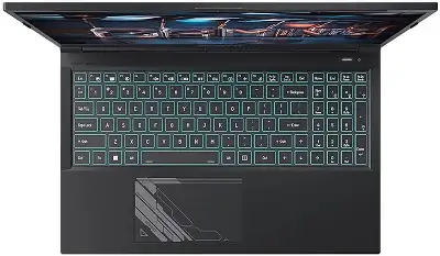 Ноутбук Gigabyte G5 Core i7 13620H 16Gb SSD512Gb NVIDIA GeForce RTX4060 8Gb 15.6" IPS FHD (1920x1080) FreeDOS black WiFi BT Cam (KF5-H3KZ353SD)