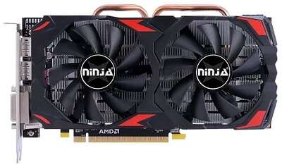 Видеокарта Ninja (Sinotex) RX580 8GB GDDR5 256bit 2xDP HDMI 2FAN RTL
