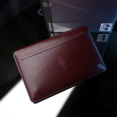 Чехол SGP Leather Case Gariz Modern PL-MAB1 для MacBook Air 11, коричневый [SGP07274]
