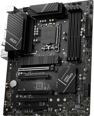 MSI PRO B760-P WIFI DDR4 {B760, LGA1700, 4DDR4, 5PCI-Ex16, 3M.2, 4SATA3.0, 3USB3.2 Gen2, 3USB3.2 , Gen1}