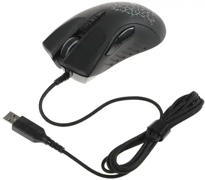 Мышь A4Tech Bloody A90 черный оптическая 6200dpi USB 8but