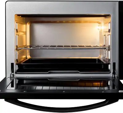 Мини-печь Hyundai MIO-HY096 28л. 1600Вт черный