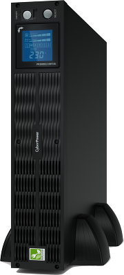 ИБП CyberPower PR3000ELCDRT2U, Rackmount, Line-Interactive, 3000VA/2700W, 9 IEC-320 С13, 1 IEC C19 розеток, USB&Serial, RJ11/RJ45, SNMPslot, LCD дисплей, Black, 0.5х0.6х0.3м., 45.1кг./ UPS Line-Interactive CyberPower PR3000ELCDRT2U 3000VA/2700W USB/RS-232