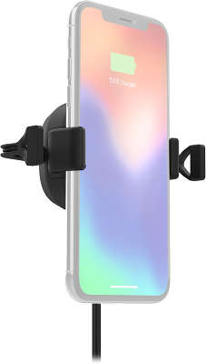 Автодержатель с беспроводной зарядкой Mophie Charge Stream Vent Mount [409901475]