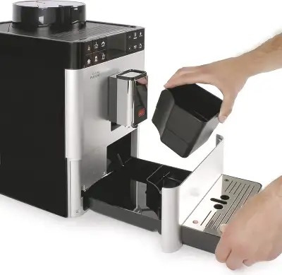 Кофемашина Melitta Caffeo F531-101 1450Вт серебристый