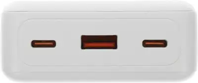 Мобильный аккумулятор Cactus CS-PBFSEA-20000 20000mAh 22.5W 4.5A USB-A/2xUSB-C белый