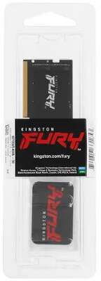 Модуль памяти DDR5 SODIMM 32Gb DDR5600 Kingston FURY Impact Black (KF556S40IB-32)