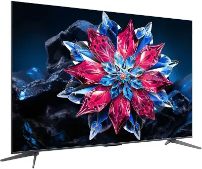 Телевизор 75" TCL 75C655PRO, 4K UHD, DVB-T /T2 /C, HDMIx3, USBx2, WiFi, Smart TV, черный