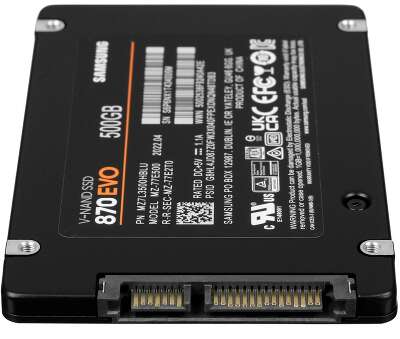 Samsung SSD 500Gb 870 EVO MZ-77E500BW (SATA3)