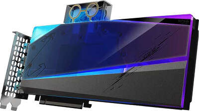 Видеокарта GIGABYTE AMD Radeon RX 6900 XT Aorus Xtreme WATERFORCE WB 16Gb DDR6 PCI-E 2HDMI, 2DP