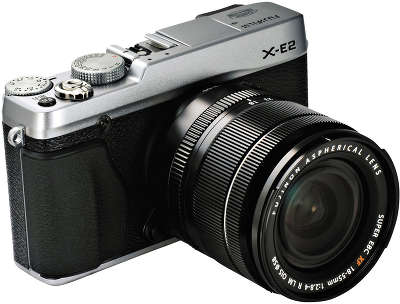 Цифровая фотокамера Fujifilm X-E2 Silver kit (XF18-55 мм f/2.8-4 R LM OIS)