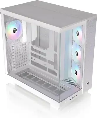 Корпус Thermaltake View 380 XL TG ARGB белый без БП ATX 5x120mm 2x140mm 2xUSB3.0 audio bott PSU