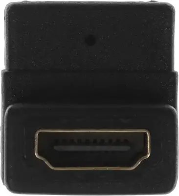 Адаптер аудио-видео HDMI (f)/HDMI (f) черный