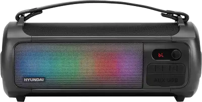 Колонка порт. Hyundai H-PS1025 черный 40W 2.0 BT 10м 3000mAh