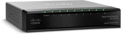 Коммутатор Cisco SG200-08 8-port 10/100/1000