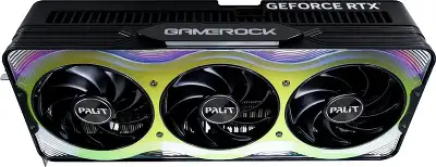 Видеокарта Palit PCI-E 5.0 RTX5090 GAMEROCK NVIDIA GeForce RTX 5090 32Gb 512bit GDDR7 2017/28000 HDMIx1 DPx3 HDCP Ret