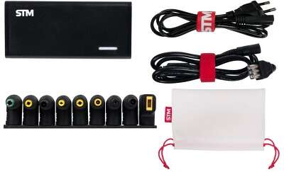 Автомобильный универсальный адаптер для ноутбуков на 65Ватт/ NB Adapter STM SLU65, 65W, Car adapter