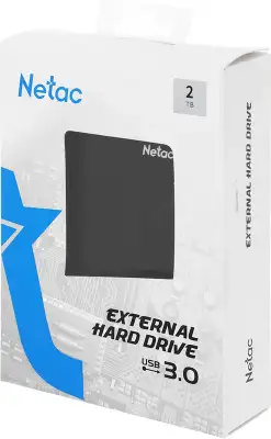 Внешний жесткий диск 2Tb [NT05K331N-002T-30BK] (HDD) Netac K331