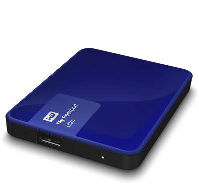 Внешний диск 500 ГБ WD My Passport Ultra USB 3.0, Blue [WDBBRL5000ABL]