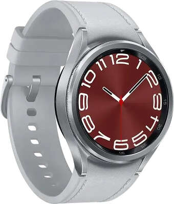 Умные часы Samsung Galaxy Watch 6 Classic 43 мм, серебристый (SM-R950NZSACIS)