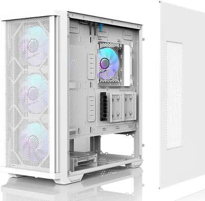 Корпус Zalman Z10 DUO White, белый, ATX, без БП (Z10 DUO White)