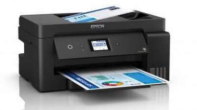 Фабрика Печати Epson L14150, А3, 4 цв., Принтер/сканер/копир/факс, USB, WiFi Direct (C11CH96404 / C11CH96403)