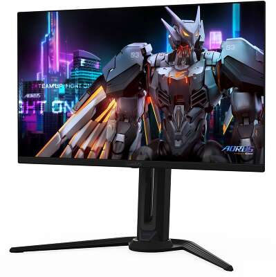 Монитор 27" Gigabyte AORUS FO27Q5P EK Black (QD-OLED, 2560×1440, 500Hz, 300 cd/m, 1,5M:1, 2xHDMI 2.1, DP 2.1 UHBR20, 1x MiniDP 2.1 UHBR20, DP 1.4 (HBR3) выход 3xUSB 3.2, USB Type-C)