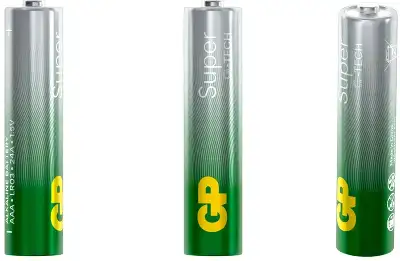 Алкалиновые батарейки GP Super Alkaline G-Tech 24А ААA -10 шт. в пленке (10 шт.)