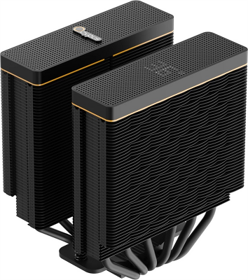 Кулер для процессора Ocypus Iota A62 BK, 2x120mm FAN, Display Panel, 6 HEAT PIPES, 4-PIN PWM, 500-2000 RPM, 29DBA, FDB, LGA115X/1200/1700/18XX, AM4/AM5