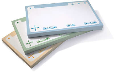 Набор блокнотов (6 шт.) Livescribe Sticky Notes для Smartpen [ANA-00043]