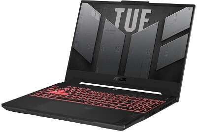 ASUS TUF Gaming A15 FA507NUR-LP044 [90NR0JP5-M002D0] Grey 15.6" {FHD Ryzen 7 7435HS/ 16Gb/ SSD512Gb/RTX4050 6Gb/noOs}