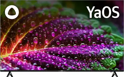 Телевизор LED BBK 65" 65LEX-8213/UTS2C (B) Яндекс.ТВ черный 4K Ultra HD 60Hz DVB-T DVB-T2 DVB-C DVB-S2 USB WiFi Smart TV